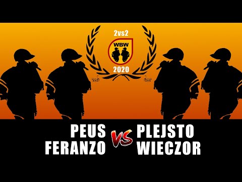 Peus/Feranzo 🆚 Plejsto/Wieczor 🎤 WBW 2020 2vs2 (freestyle rap battle) Eliminacje