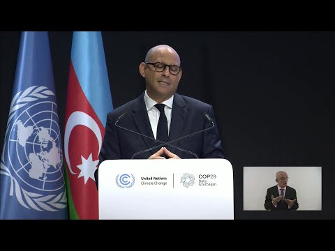 Video Thumbnail: Climate finance is not 'charity', UN climate chief tells COP29 | AFP