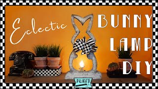 Eclectic Bunny Lamp / What Wood You Make Challenge
