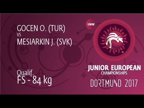 Qual. FS - 84 kg: O. GOCEN (TUR) df. J. MESIARKIN (SVK) by TF, 12-2