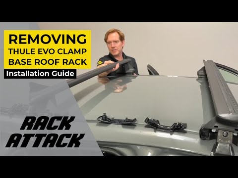 How to Remove and Install the Thule EVO Clamp Base Roof Rack?