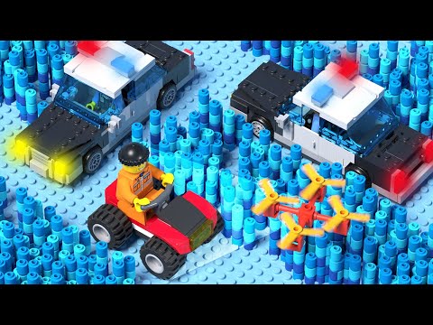 LEGO Prison Break in Arctic - Police Chase