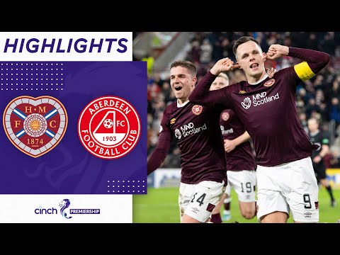 Heart of Midlothian 5-0 Aberdeen | Hearts Thrash Dons With Four First-Half Goals | cinch Premiership