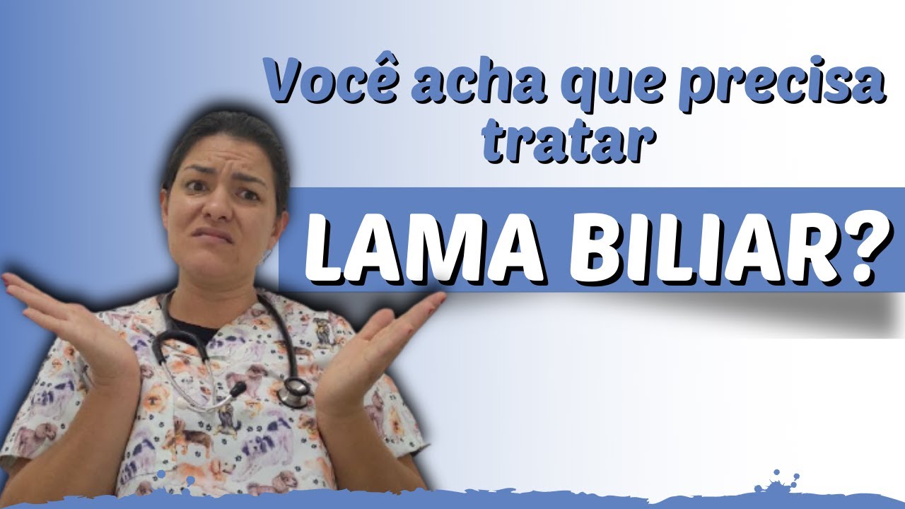 Lama biliar em cães e gatos, qual o real significado?