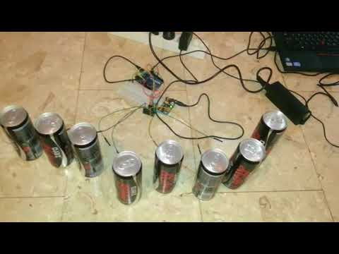 Making a piano with MPR121 Capacitive Touch Sensor Controller Module I2C keyboard