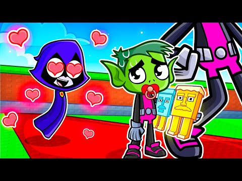 Beast Boy Has a CRAZY FAN GIRL in Steal a Brainrot!