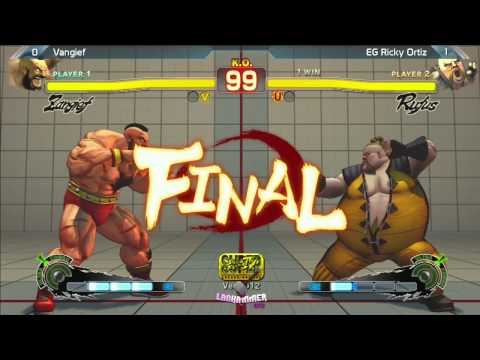 SSF4: Vangief vs EG Ricky Ortiz - Lanhammer 2013
