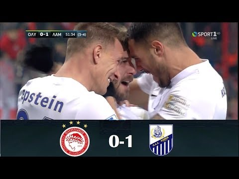 FC Olympiakos Pireu 0-1 AS Lamia