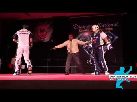 Raymond Daniels vs Jack Felton - Men's Sparring Finals - Diamond Nationals 2014