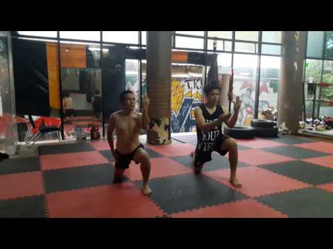 Hippy Singmanee Teaching a Ram Muay - Bangkok Muay Thai