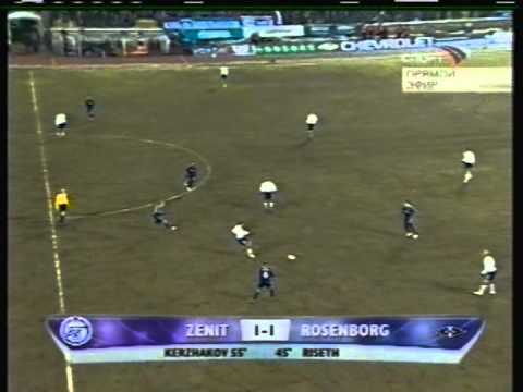 2006 (February 23) Zenit St Petersburg (Russia) 2-Rosenborg (Norway) 1 (UEFA Cup)