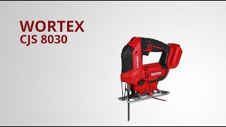 Li-ion Cordless Jig Saw WORTEX CJS 8030