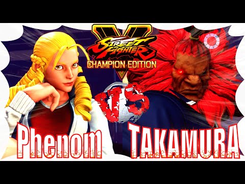 [SFV CE] Phenom(Necalli) vs TAKAMURA(Gouki)