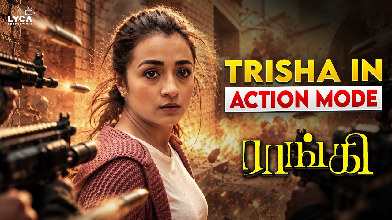 Trisha's Powerful Action Moments 💥 | Raangi Movie - Back to Back Scenes | Lyca Productions