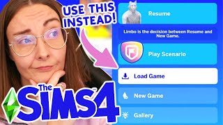 How to start a new game in The Sims 4 - Main Menu Tutorial