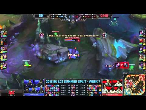 SK Fredy122 Nautilus VS Gambit Cabochard Yasuo Highlights   2015 EU LCS Summer W7D1