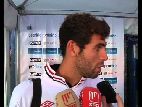 Declaraciones Fazio en Zaragoza 28/10/12 Sevilla FC