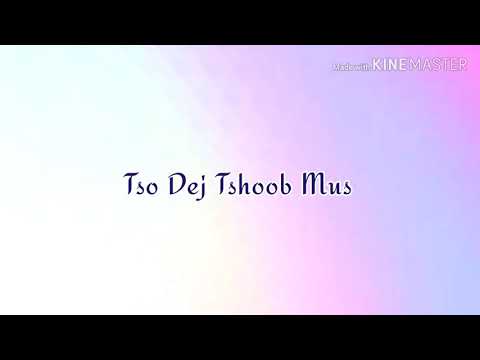 Tso Dej Tshoob Mus - Xy Lee (lyrics)