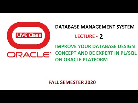 Database Programming Using Oracle Plsql Lecture 2