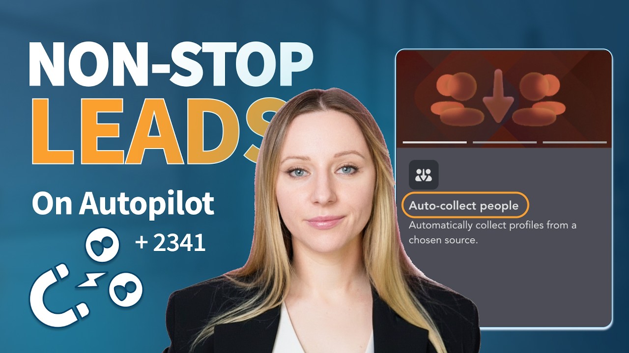 Build an EVERGREEN LinkedIn Funnel (New Auto-Collect)