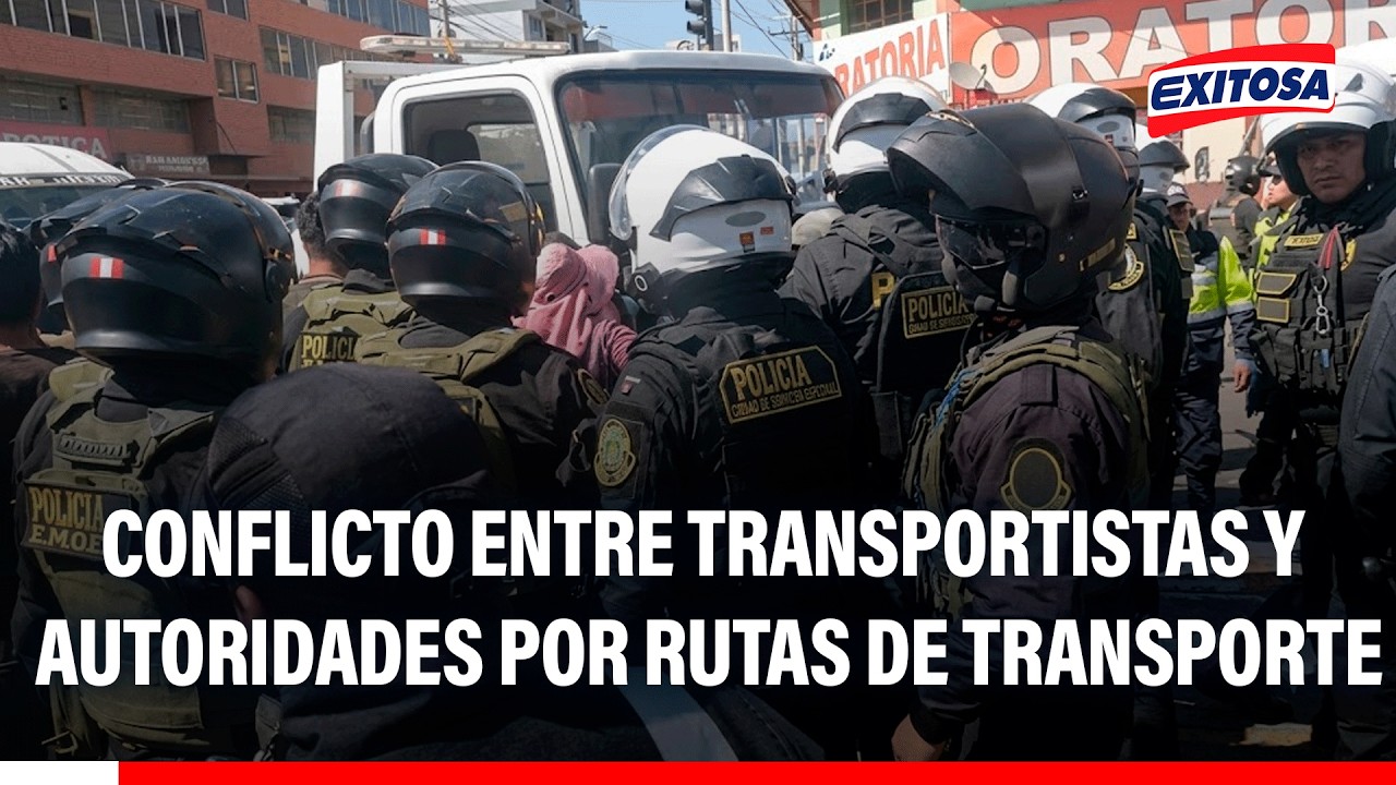 🔴🔵Conflicto entre transportistas y autoridades de Huancayo por rutas
