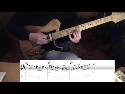 Jazz Guitar - learn to improvise on IIm7 bII7 Imaj7 Chords