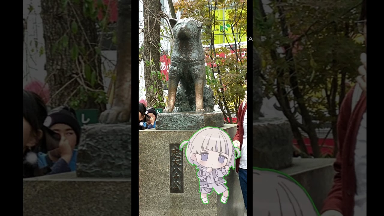 東京の色々な場所でばんちょーに踊ってもらった#おすすめにのりたい