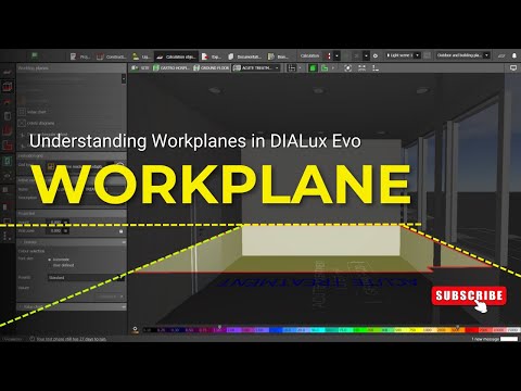 Arbeitsebenen in DIALux Evo verstehen