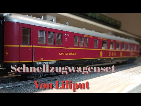 Schnellzugwagenset Liliput unter der Lupe