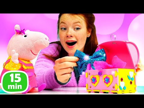 Spielzeug Videos für Kinder mit Peppa Wutz Kompilation | Plüpa Plüsch Paradies