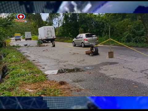 Fuertes lluvias dejan afectaciones viales en cuatro municipios del estado Mérida