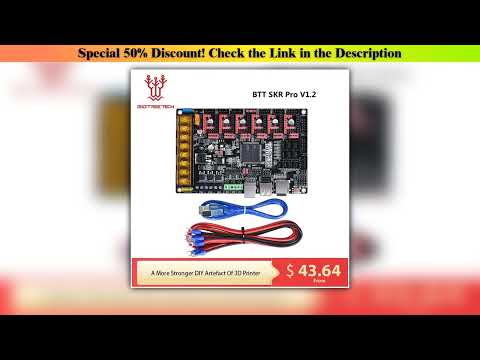 Best BIGTREETECH SKR PRO V1.2 32Bit Control Board 3D Printer Parts SKR V1.3 RAMPS 1.4 A4988 TMC2208
