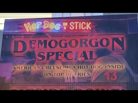 Hot Dog On A Stick Stranger Things Demogorgon Special