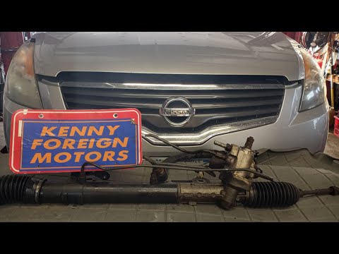 2008 Nissan Altima steering rack pinion replacement Diy