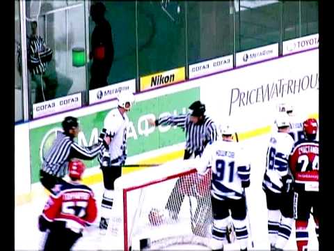 KHL 27/11/2008 CSKA - Amur 2-5