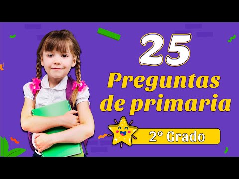 25 Preguntas de PRIMARIA 🧠 para Niños de 2° Grado 📚🎉