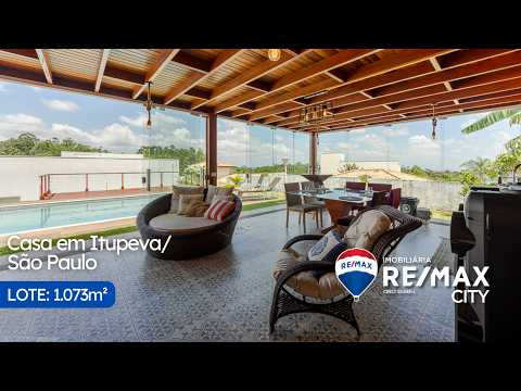 CASA À VENDA | Casa em condomínio com 1.073m², Itupeva, São Paulo | REMAX CITY