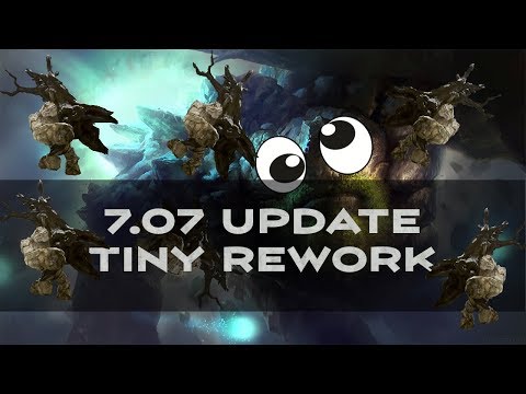 Dota 2 - 7.07 PATCH UPDATE  - Dueling-fates - Tiny Rework