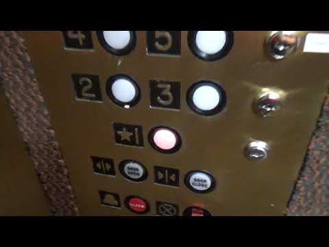 Beautiful, Tastefully Modernized Vintage Otis Traction Elevators at U.S. Bank, Colorado Springs, CO