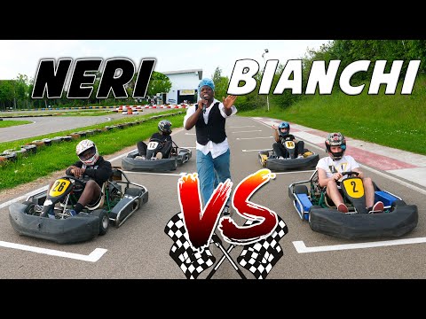 Blacks vs. Whites - GO KART CHALLENGE!! ITALIANS vs. AFRICANS