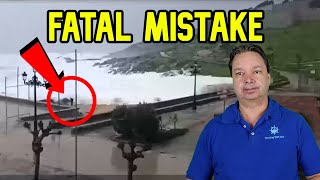 CRUISE SHIP PASSENGER WASHED AWAY DURING EXCURSION