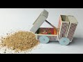 How To Make JCB Hydraulic Dump Truck From Matchbox Easy Making Full Tutorial Video