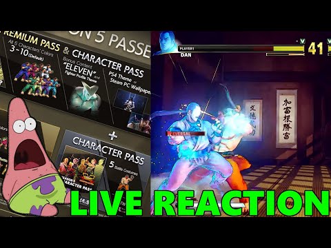 Street Fighter V Winter Update Live Reaction - Ultra Instinct!? Eleven!?