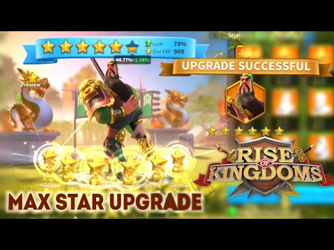 Rise of kingdoms - My first 6 star legendary commander