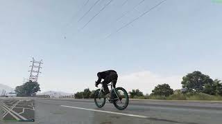 Download lagu GTA V Enhanced / Max-Settings slow Bicycle Graphic Drive  with FPS-Overlay / DLAA   Framegeneration mp3