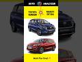 Toyota Rumion Vs Maruti Ertiga Full Comparison Review Shorts