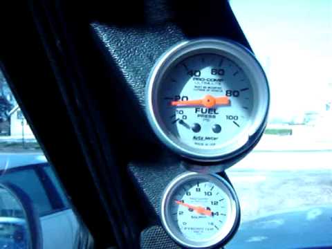 Cummins Fuel Pressure Gauge Shaking in Drive Way!