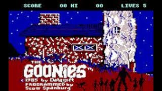 C64 THE GOONIES.