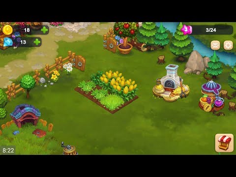 , title : 'Royal Farm (by uGo Games) - free online farming simulation game for Android and iOS - gameplay.'