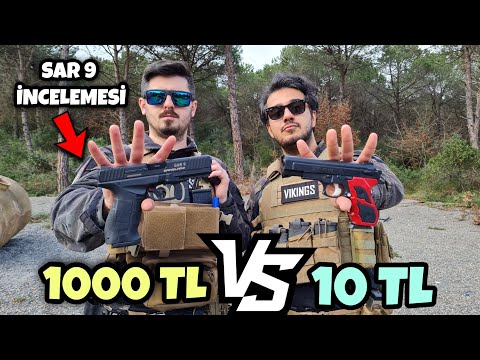 10 TL VS 1000 TL SARSILMAZ SAR 9 TABANCA İNCELEMESİ ! SAR 9 İLE REKOR 70 METRE ATIŞ ! @DeltaSays